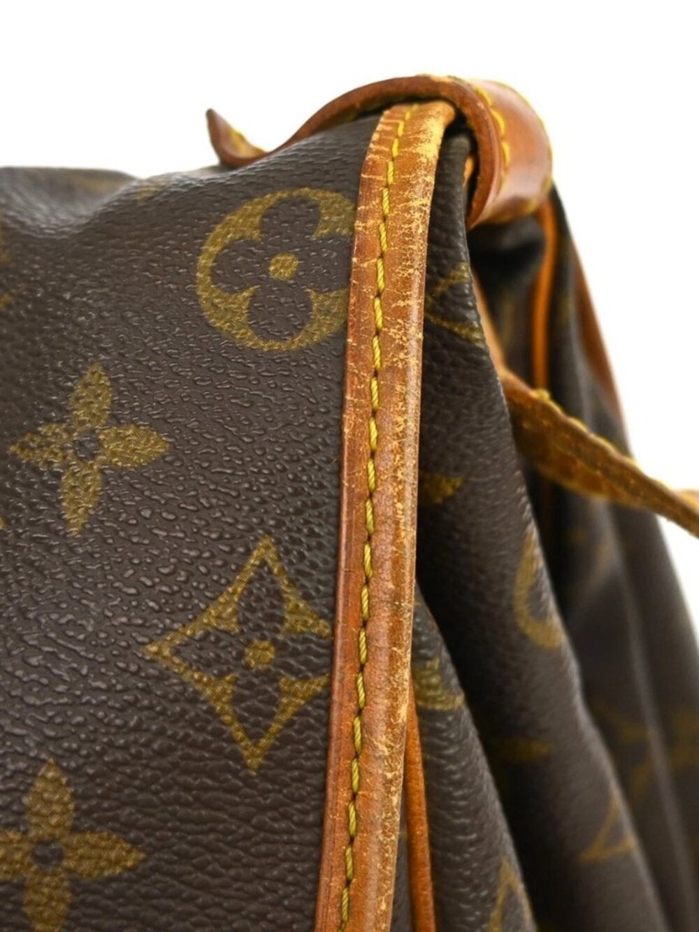 LOUIS VUITTON SAUMUR 35 SHOULDER BAG MONOGRAM - Picture 4 of 16
